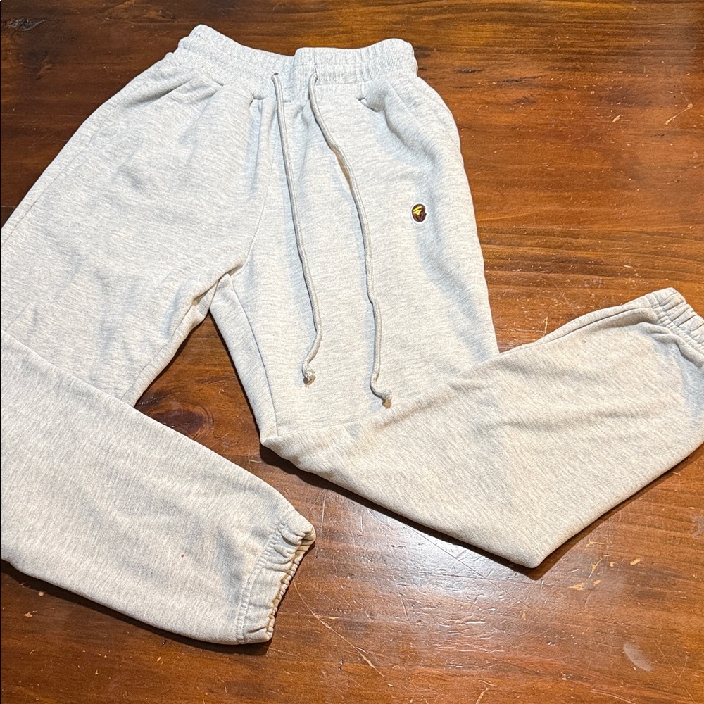 A BATHING APE GRAY JOGGERS🖤
